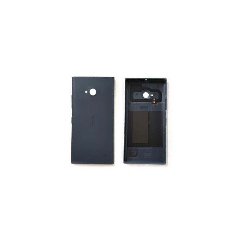 COVER BATTERIA NOKIA LUMIA 730 GRIGIO SCURO