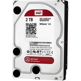 HD 3, 5" 2 TB SATA-3 6GB/s 64MB 5400 INTELLIPOWER, NAS STORAGE, WD20EFRX