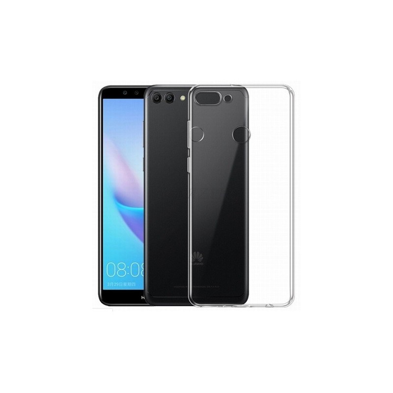 COVER PROTEZIONE HUAWEI Y9 2018 - TPU TRASPARENTE