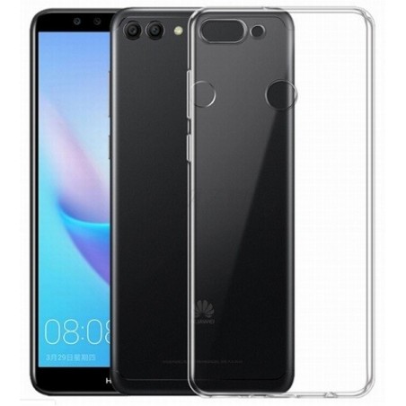 COVER PROTEZIONE HUAWEI Y9 2018 - TPU TRASPARENTE