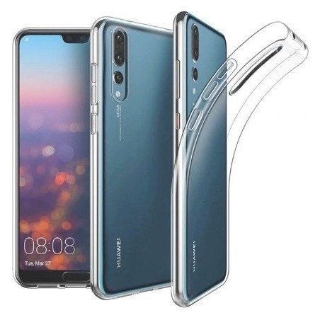 COVER PROTEZIONE HUAWEI P20 - TPU TRASPARENTE