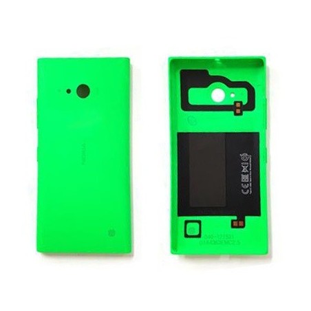 COVER BATTERIA NOKIA LUMIA 730 VERDE NFC