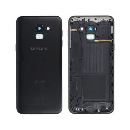 COVER POSTERIORE SAMSUNG GALAXY J6 2018 DUOS SM-J600 NERO
