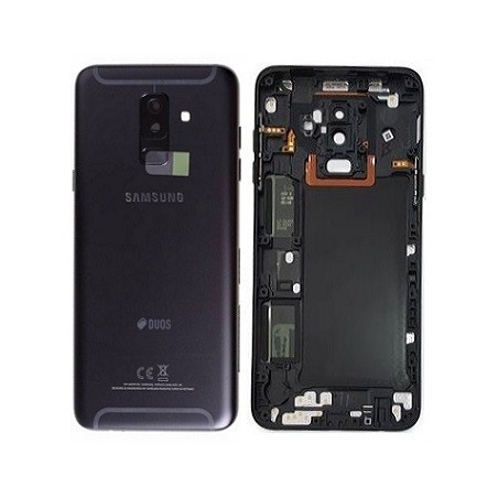 COVER POSTERIORE SAMSUNG GALAXY A6 PLUS 2018 DUOS SM-A605 NERO