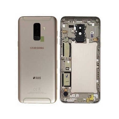 COVER POSTERIORE SAMSUNG GALAXY A6 PLUS 2018 DUOS SM-A605 ORO