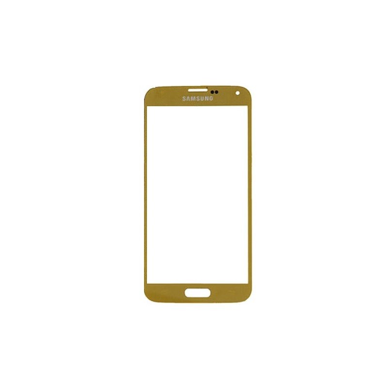 VETRO ANTERIORE SAMSUNG GALAXY S5 SM-G900 ORO