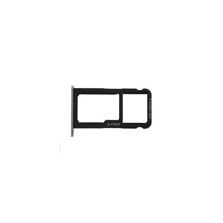 CARRELLO SIM/MEMORY CARD HUAWEI P8 LITE 2017 BIANCO/SILVER