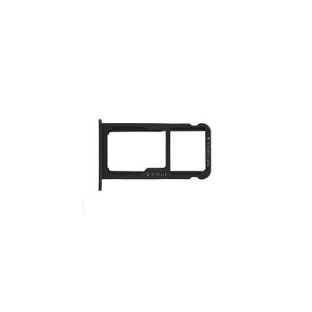 CARRELLO SIM/MEMORY CARD HUAWEI P8 LITE 2017 NERO
