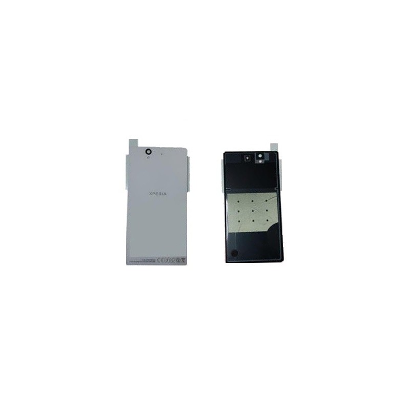 COVER BATTERIA SONY XPERIA Z L36H BIANCO