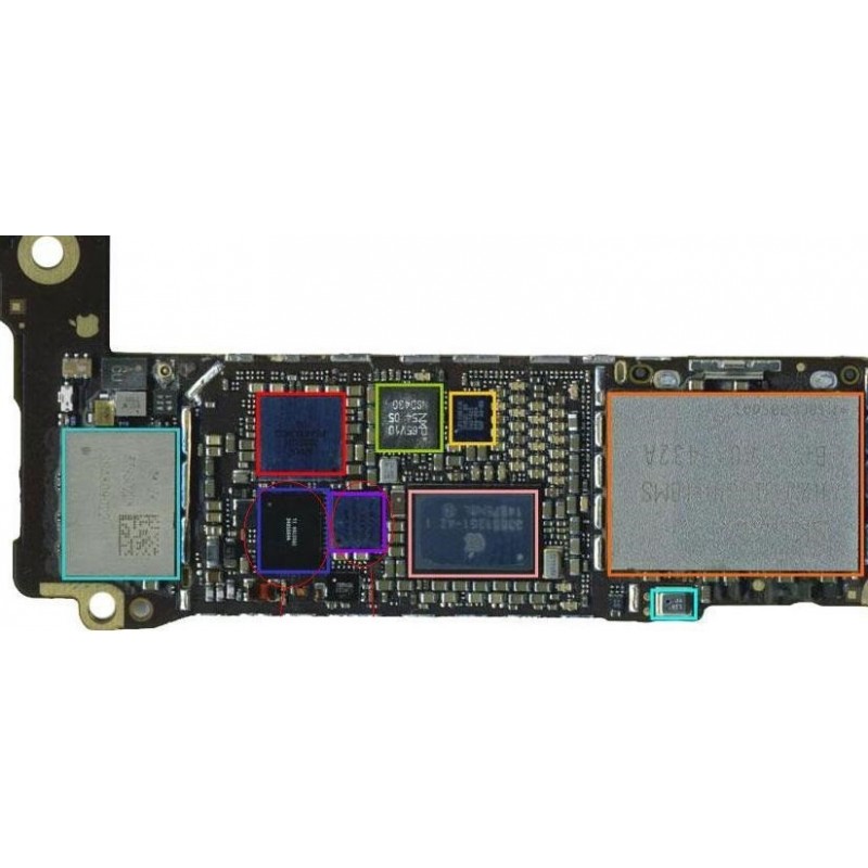 SOSTITUZIONE IC TOUCH APPLE IPHONE 6