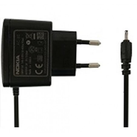 CARICABATTERIE DA RETE JACK 2MM NOKIA NERO AC-3E