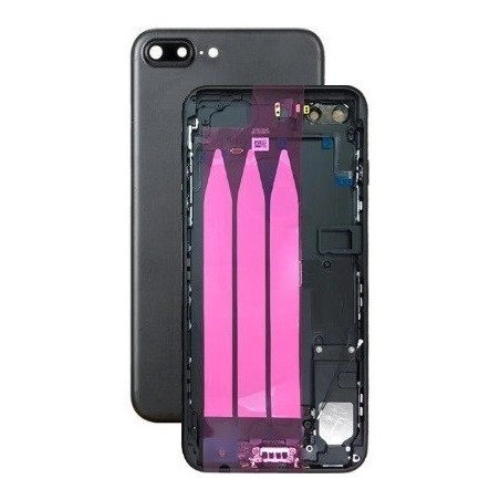COVER POSTERIORE COMPLETO APPLE IPHONE 7 PLUS NERO (OPACO)