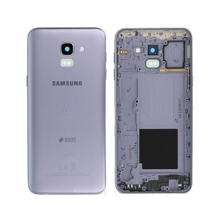 COVER POSTERIORE SAMSUNG GALAXY J6 2018 DUOS SM-J600 LAVANDA