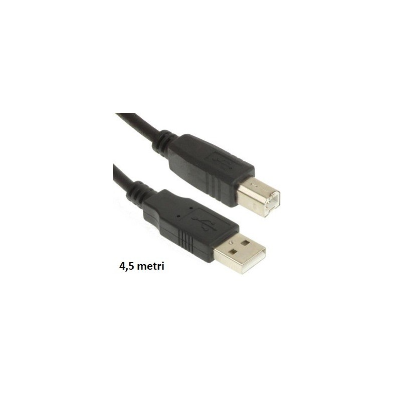 Prolunga USB 2.0 da 4,5mt AM/AF