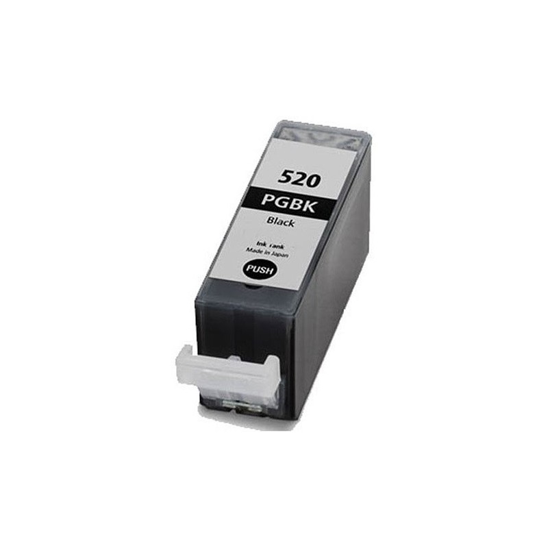 CARTUCCIA INKJET COMPATIBILE CANON PGI-520BK PGI520BK NERO CON CHIP