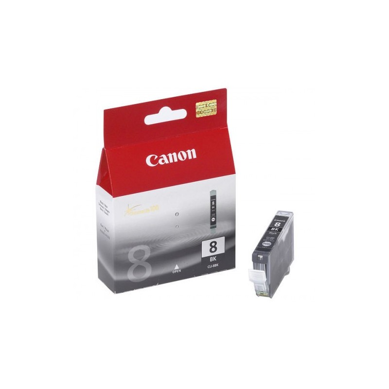 CARTUCCIA INKJET COMPATIBILE CANON CLI-8BK NERA CON CHIP