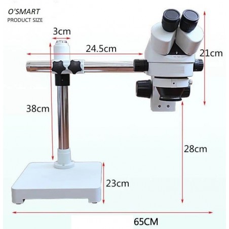 MICROSCOPIO O'SMART 7X-45X