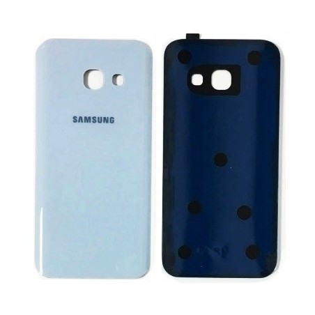 COVER BATTERIA SAMSUNG A7 2017 SM-A720 BLUE MIST (AZZURRO)