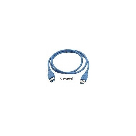 Prolunga USB 2.0 da 5mt AM/AF