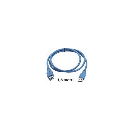 Prolunga USB 2.0 da 1,8MT AM/AF