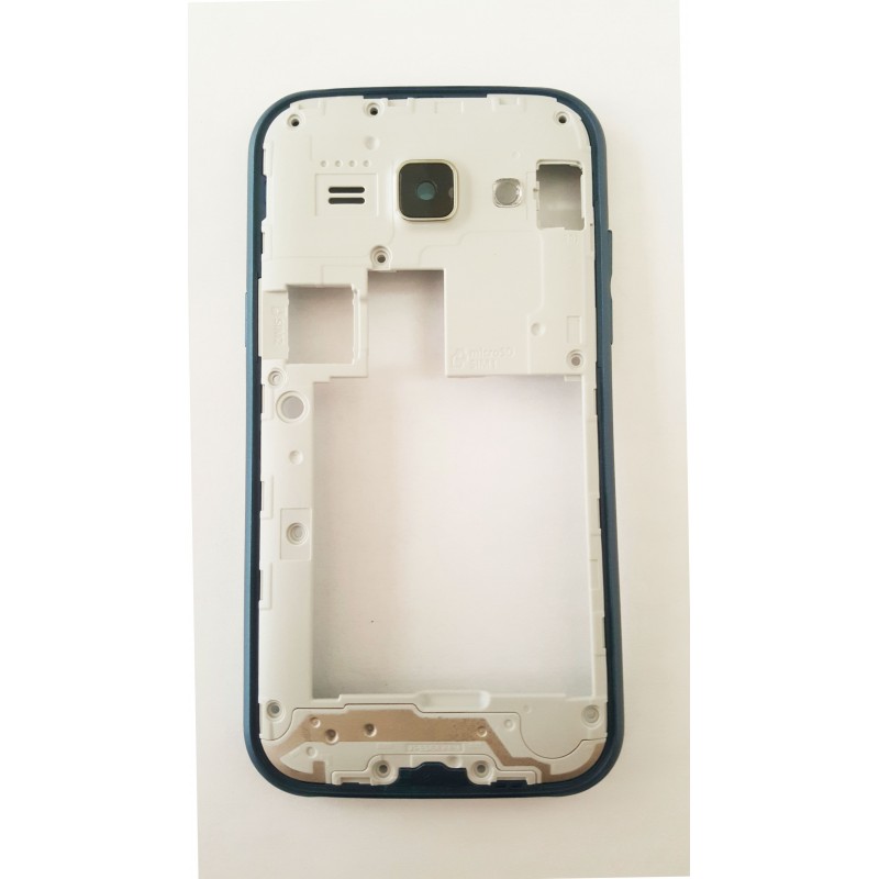 COVER CENTRALE SAMSUNG GALAXY J1 SM-J100 BLU