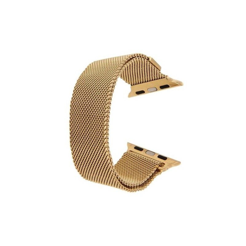 CINTURINO IN METALLO APPLE WATCH CASSA 42MM SERIE 1 ORO