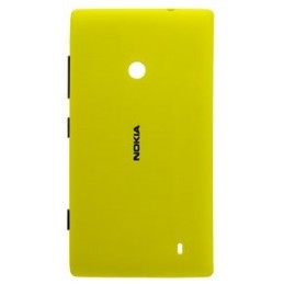 COVER BATTERIA NOKIA LUMIA 520 CON TASTI LATERALI GIALLO