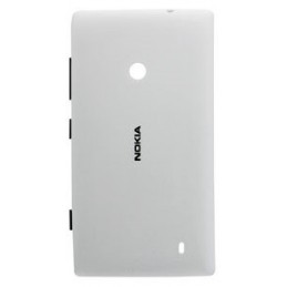 COVER BATTERIA NOKIA LUMIA 520 CON TASTI LATERALI BIANCO