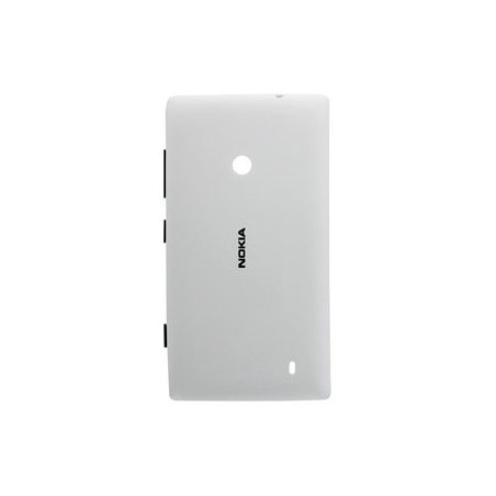 COVER BATTERIA NOKIA LUMIA 520 CON TASTI LATERALI BIANCO