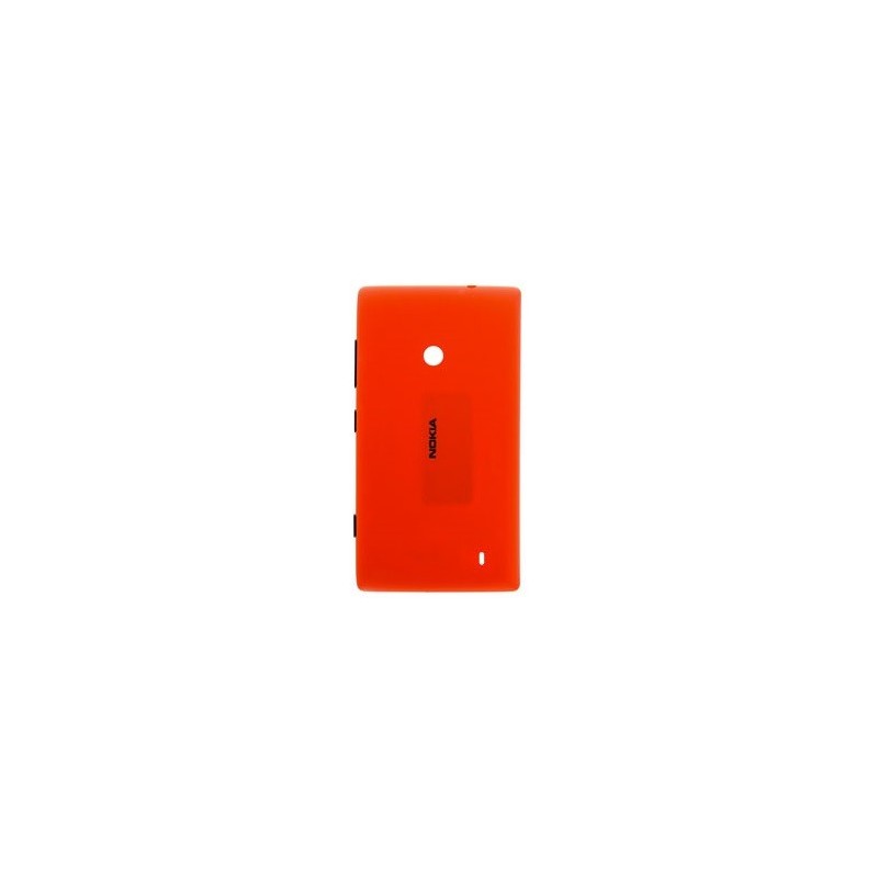 COVER BATTERIA NOKIA LUMIA 520 CON TASTI LATERALI ROSSO