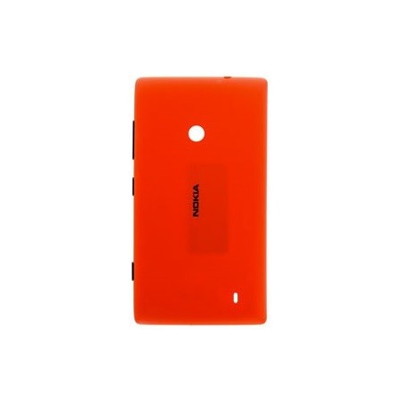 COVER BATTERIA NOKIA LUMIA 520 CON TASTI LATERALI ROSSO