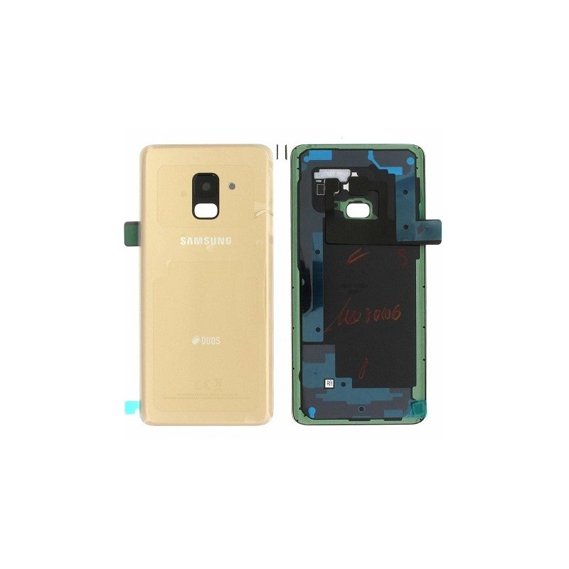 COVER BATTERIA SAMSUNG GALAXY A8 2018 DUOS SM-A530 GOLD (ORO)