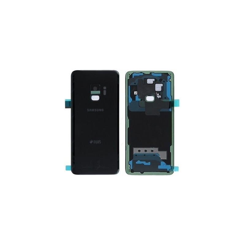 COVER BATTERIA SAMSUNG GALAXY S9 DUOS SM-G960 MIDNIGHT BLACK (NERO)