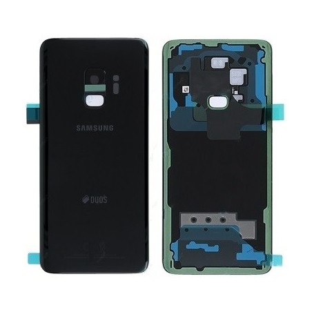 COVER BATTERIA SAMSUNG GALAXY S9 DUOS SM-G960 MIDNIGHT BLACK (NERO)