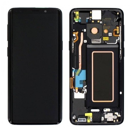 DISPLAY SAMSUNG GALAXY S9 SM-G960 MIDNIGHT BLACK (NERO)