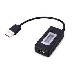 USB TESTER TENSIONE BATTERIA KCX-017 NERO