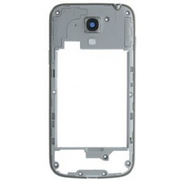 COVER CENTRALE SAMSUNG GALAXY S4 MINI LTE GT-I9195 SILVER