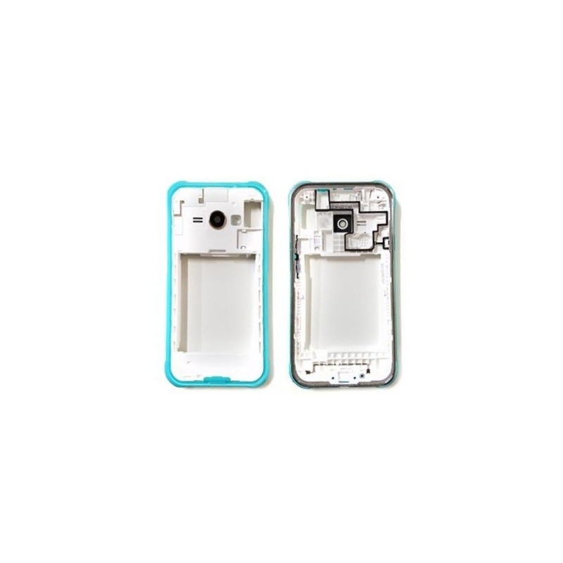 COVER CENTRALE SAMSUNG GALAXY J1 ACE DUOS SM-J110 AZZURRO