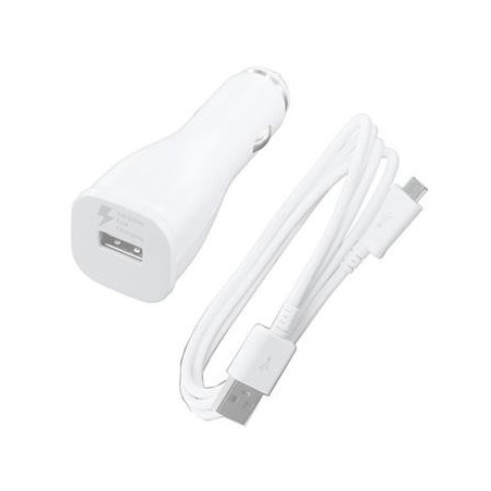 CARICABATTERIE DA AUTO MICRO USB SAMSUNG BIANCO EP-LN915U