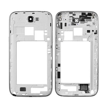 COVER CENTRALE SAMSUNG GALAXY NOTE 2 GT-N7100 BIANCO