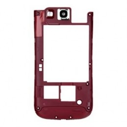 COVER CENTRALE SAMSUNG GALAXY S3 GT-I9300 ROSSO