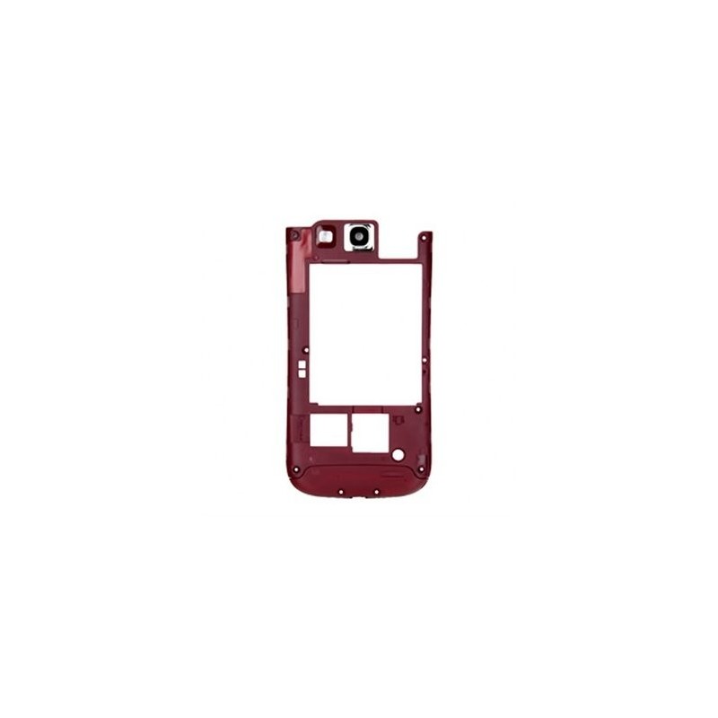 COVER CENTRALE SAMSUNG GALAXY S3 GT-I9300 ROSSO