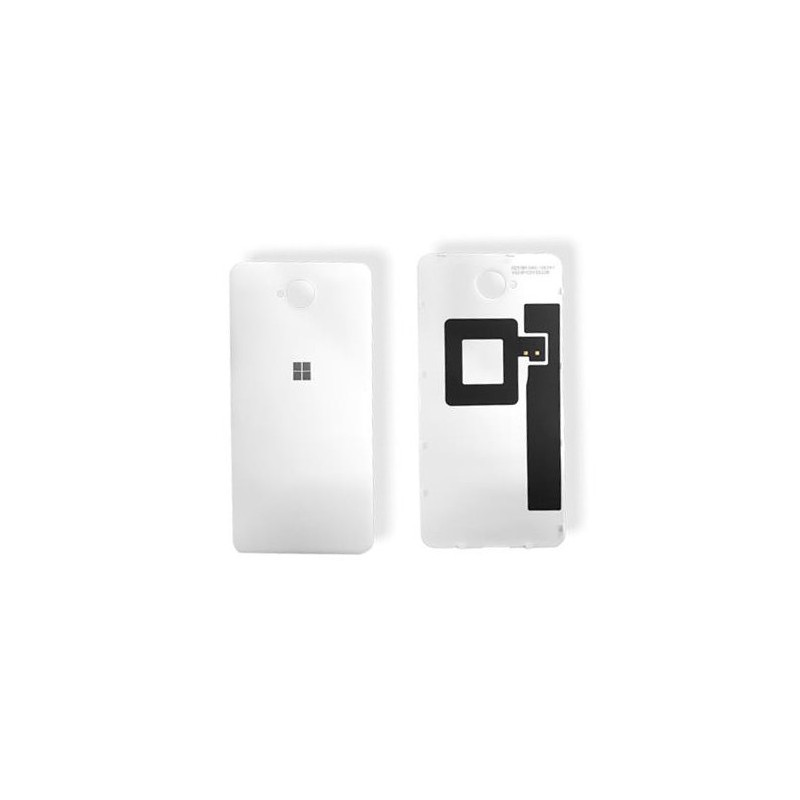 COVER BATTERIA NOKIA LUMIA 650 CON ANTENNA NFC BIANCO