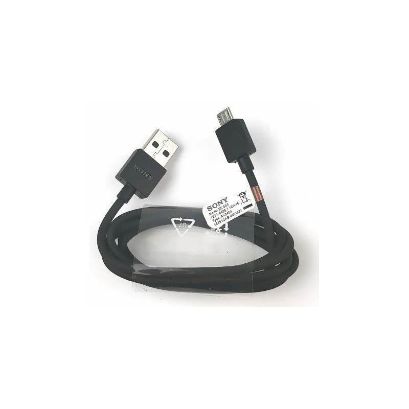 CAVO DATI MICRO USB SONY NERO EC803