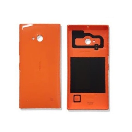 COVER BATTERIA NOKIA LUMIA 730 ARANCIONE