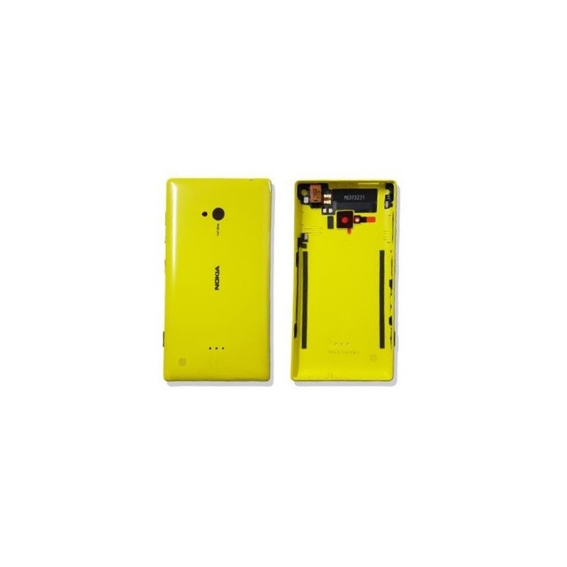 COVER BATTERIA NOKIA LUMIA 720 GIALLO