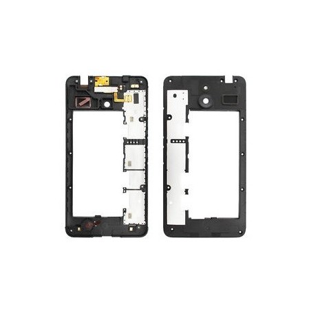 COVER CENTRALE NOKIA LUMIA 640XL NERO