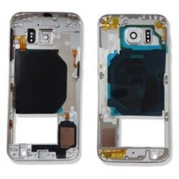 COVER CENTRALE SAMSUNG GALAXY S6 SM-G920 BIANCO