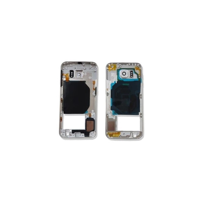 COVER CENTRALE SAMSUNG GALAXY S6 SM-G920 BIANCO