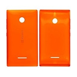 COVER BATTERIA LUMIA 532 DUAL SIM ARANCIONE